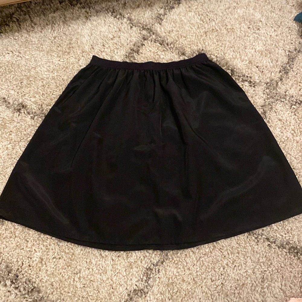 Satin-esque slip aline skirt